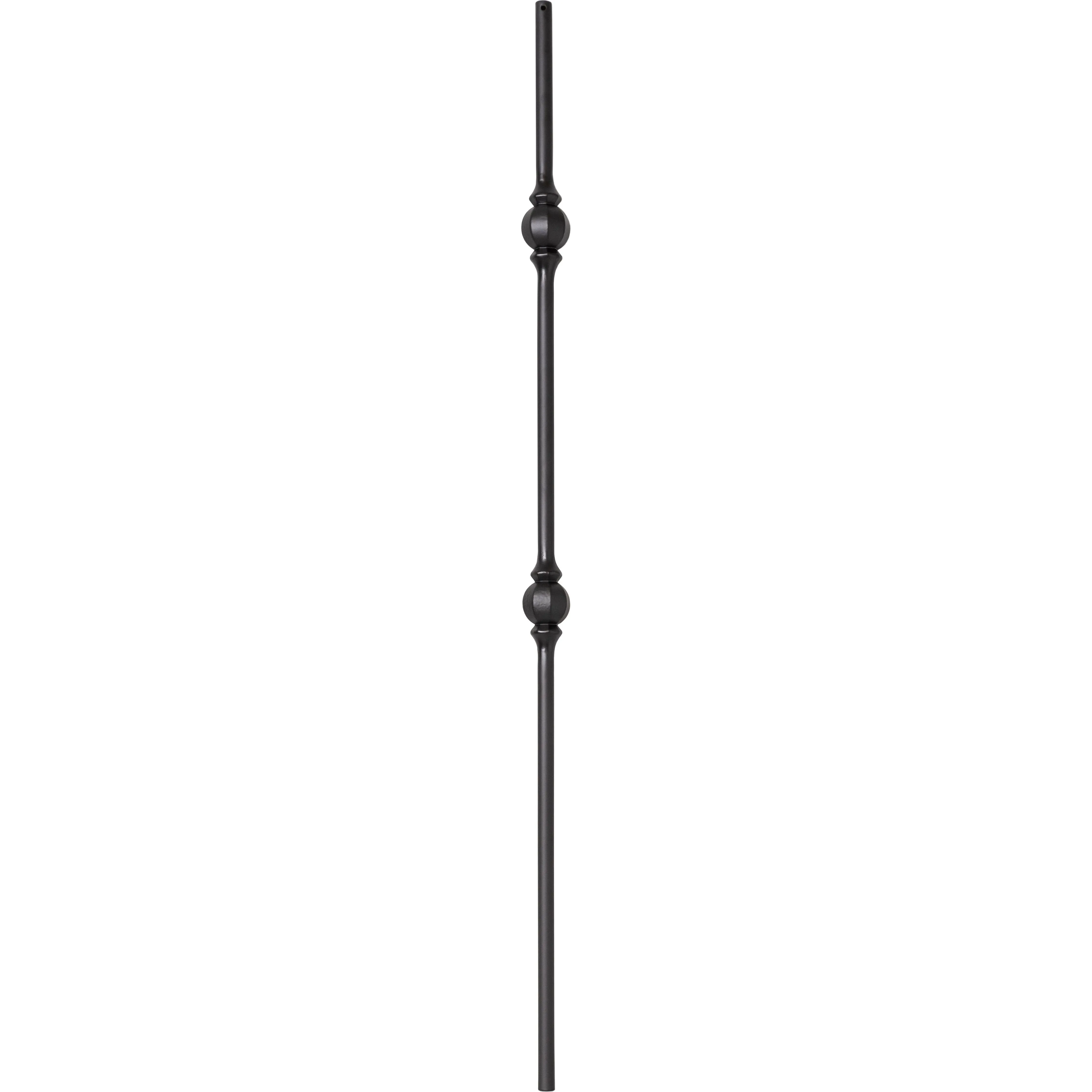 2GR23 | Iron Baluster | Round | Double Ball | 5/8"