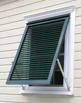 46" x 57" Impact Bahama Shutter
