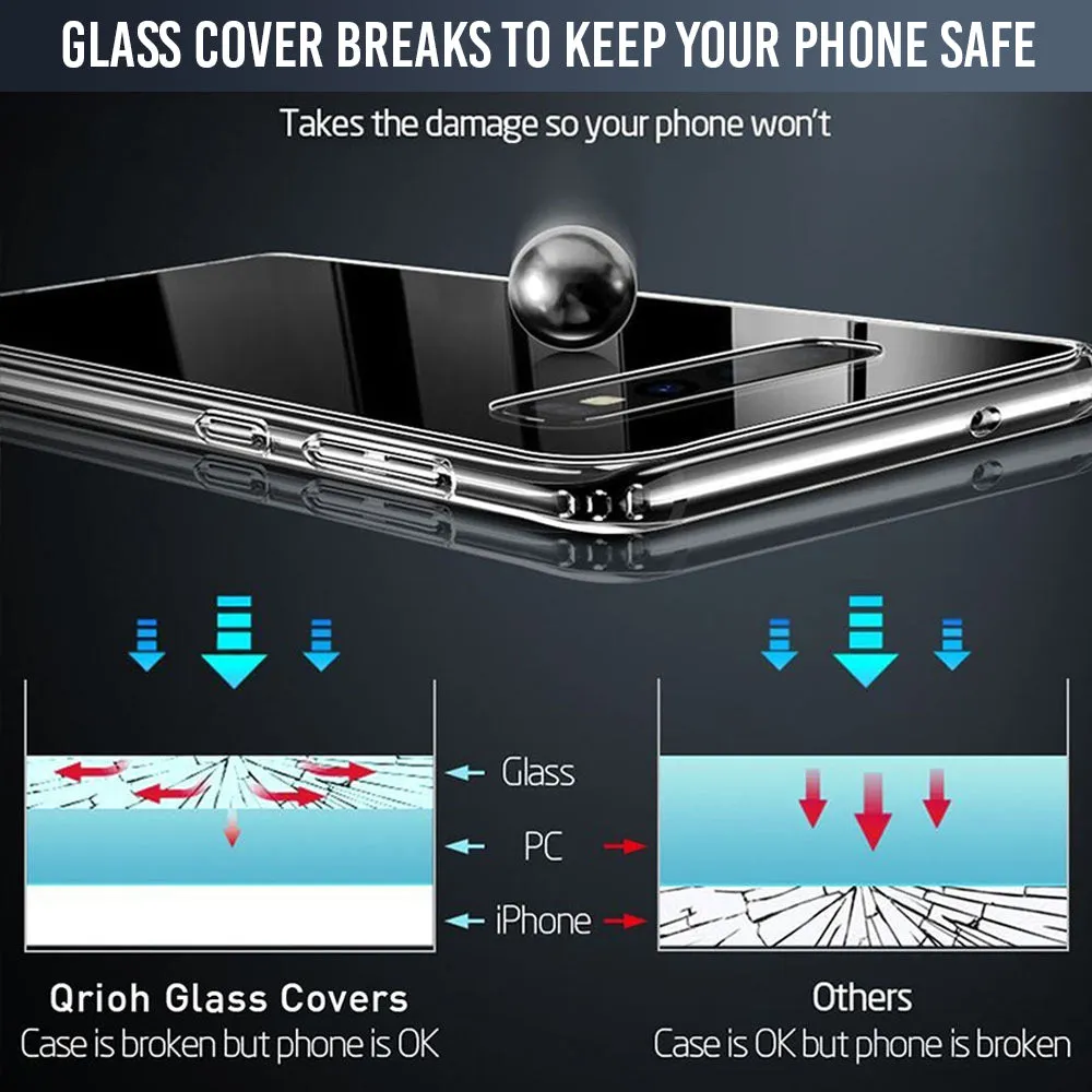 Abstract Arrow Pattern Glass Case For Vivo X60