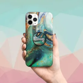 Abstract Art Colorful Marble Slim Case Cover For Samsung