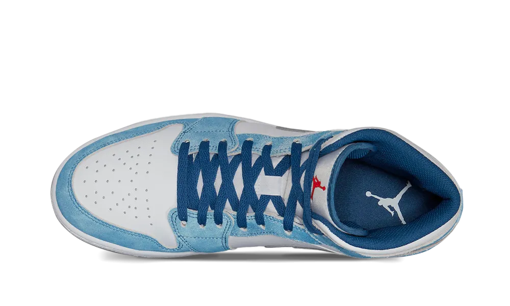 Air Jordan 1 Mid SE French Blue Light Steel