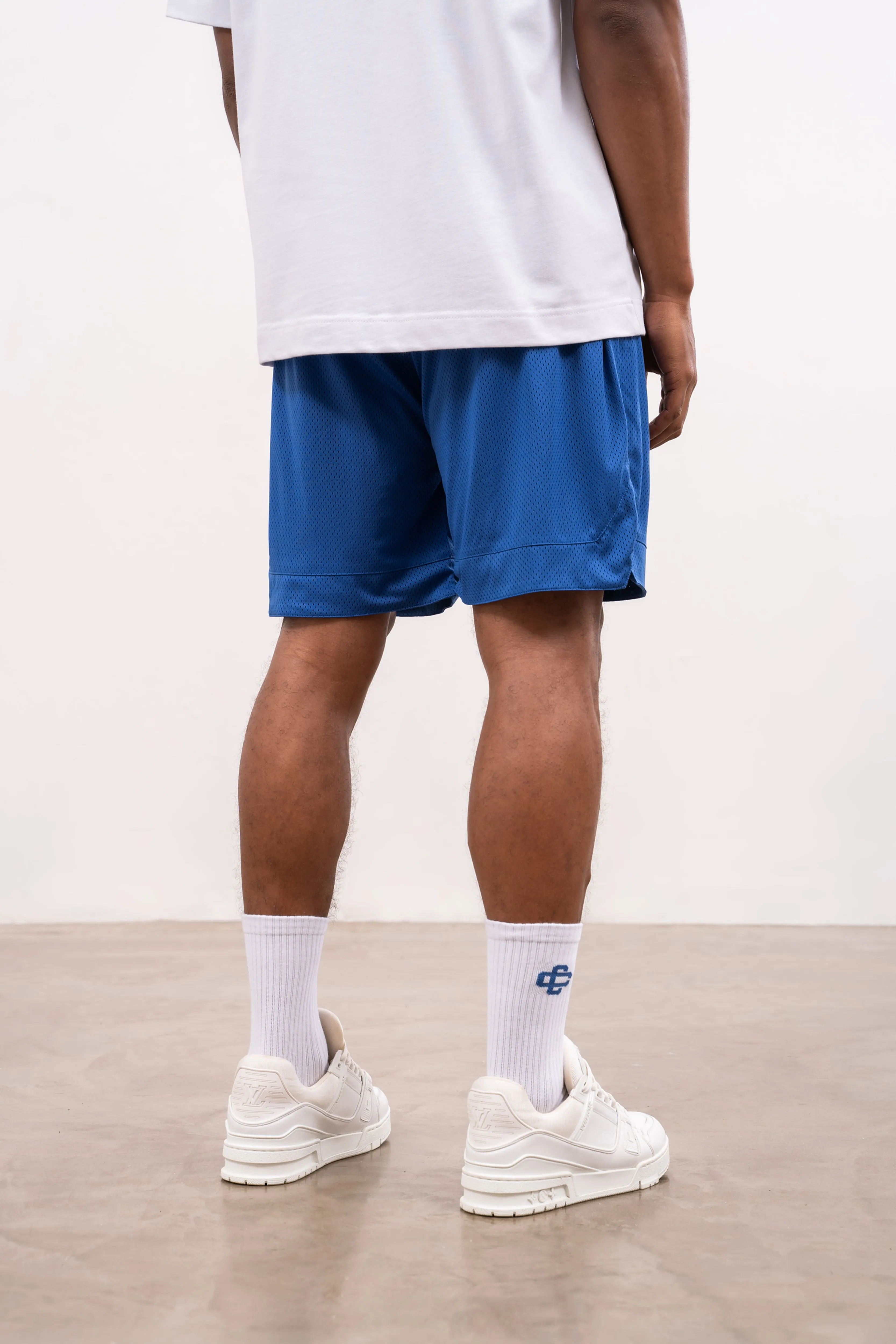 AIRTEX PANELLED SHORTS - BLUE