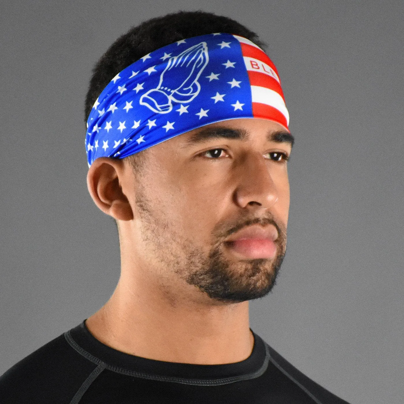 America Blessed Double-sided Wide Headband