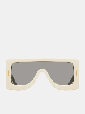 Anagram Mask Sunglasses (40104I-0025A-WHITE)