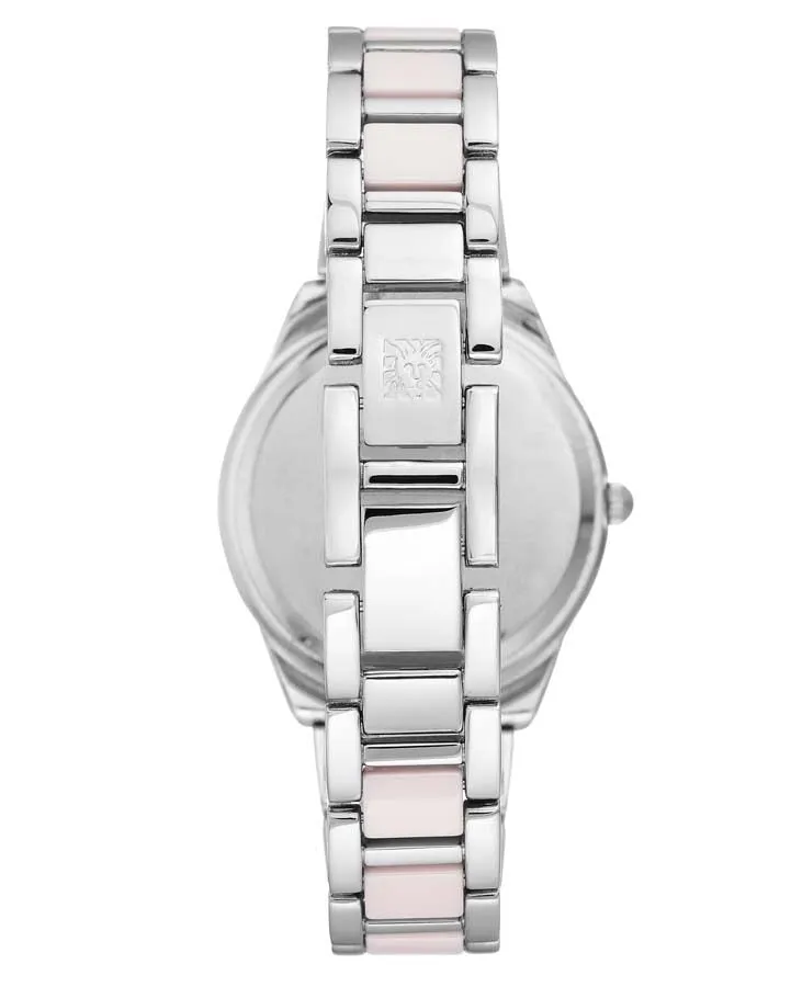 Anne Klein Light Pink Dial Ladies Watch 3161LPSV