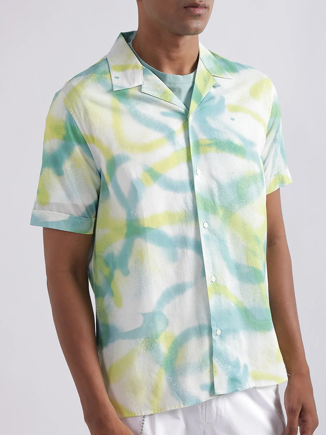 Antony Morato Multi Printed Regular Fit Shirt