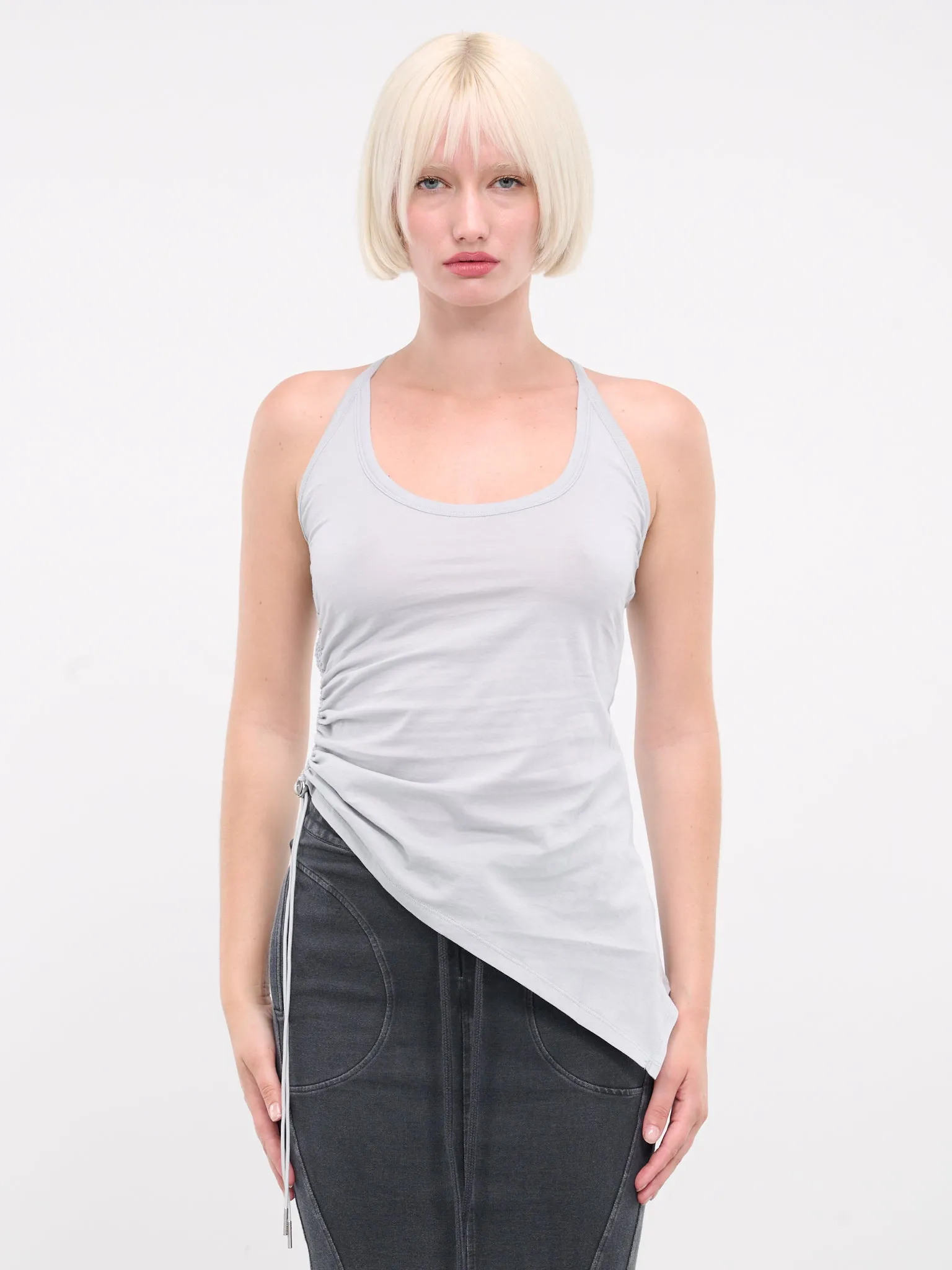 Asymmetric Tank Top (TP10C1BU660-LIGHT-BLUE)