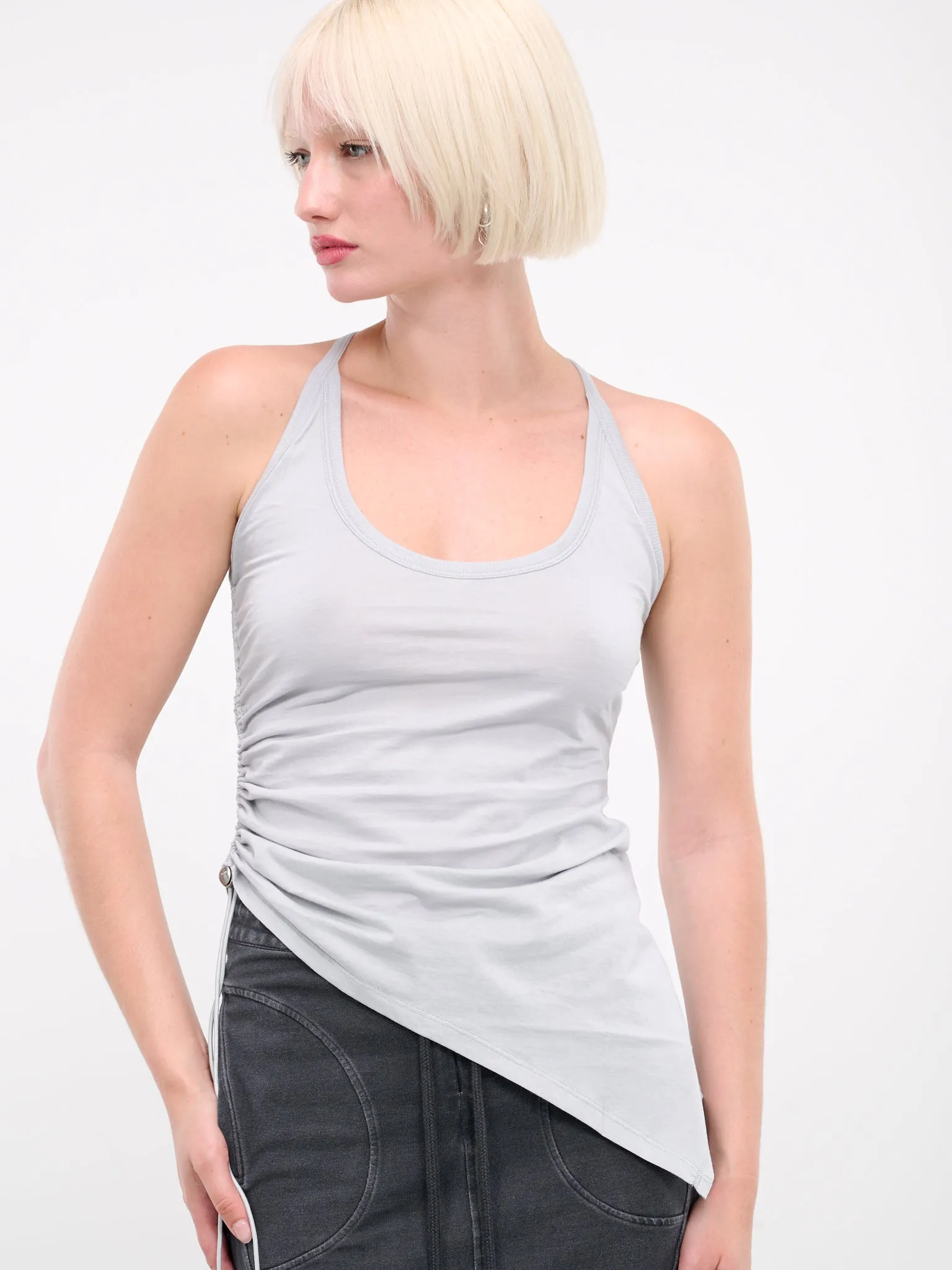 Asymmetric Tank Top (TP10C1BU660-LIGHT-BLUE)