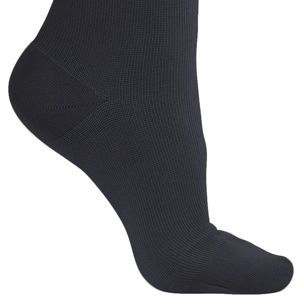 AW Style 169 Women's Cotton Travel Knee High Socks - 15-20 mmHg