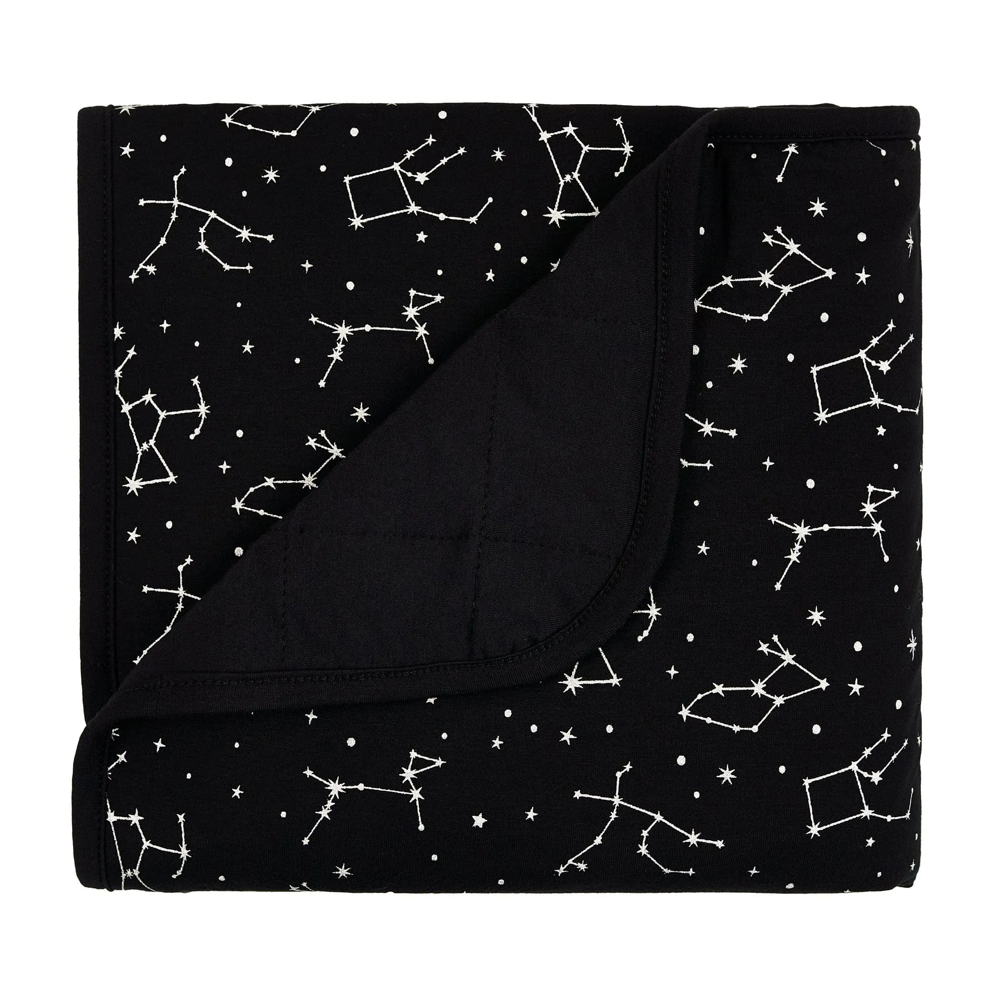 Baby Blanket in Midnight Constellation
