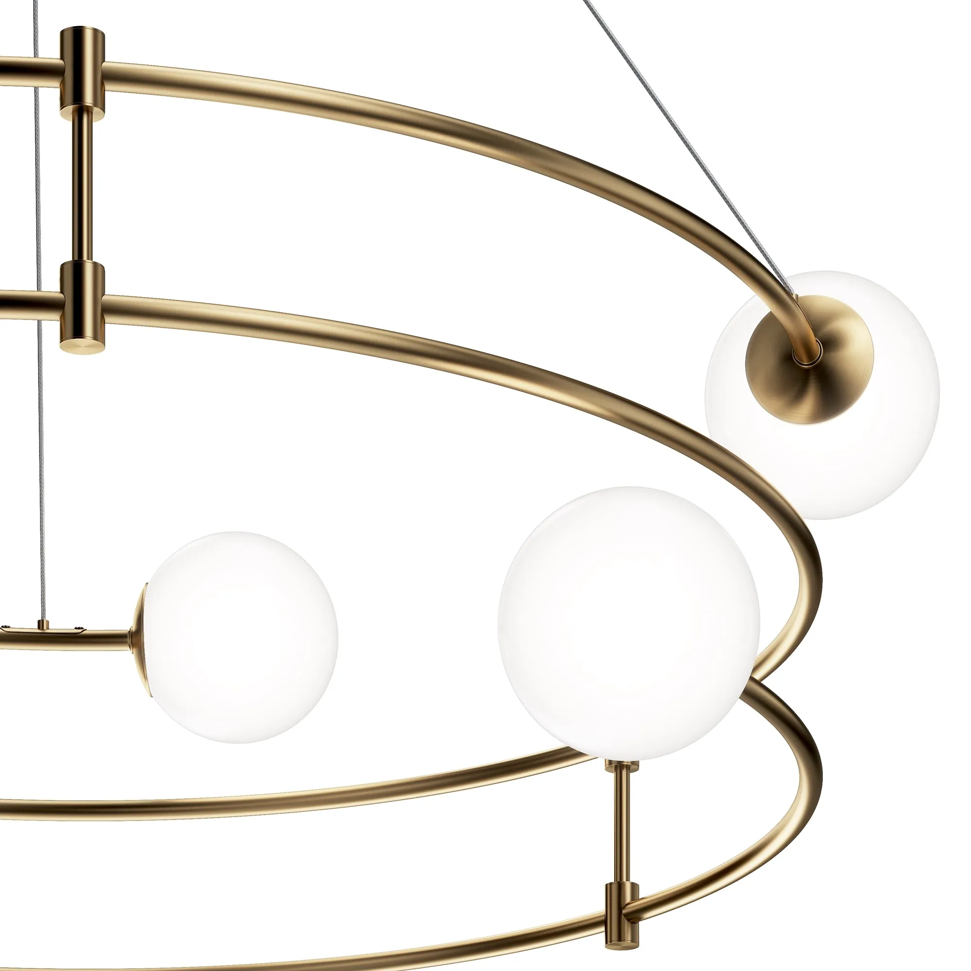 Balance 4/6Lt Centre Light -  Gold Finish