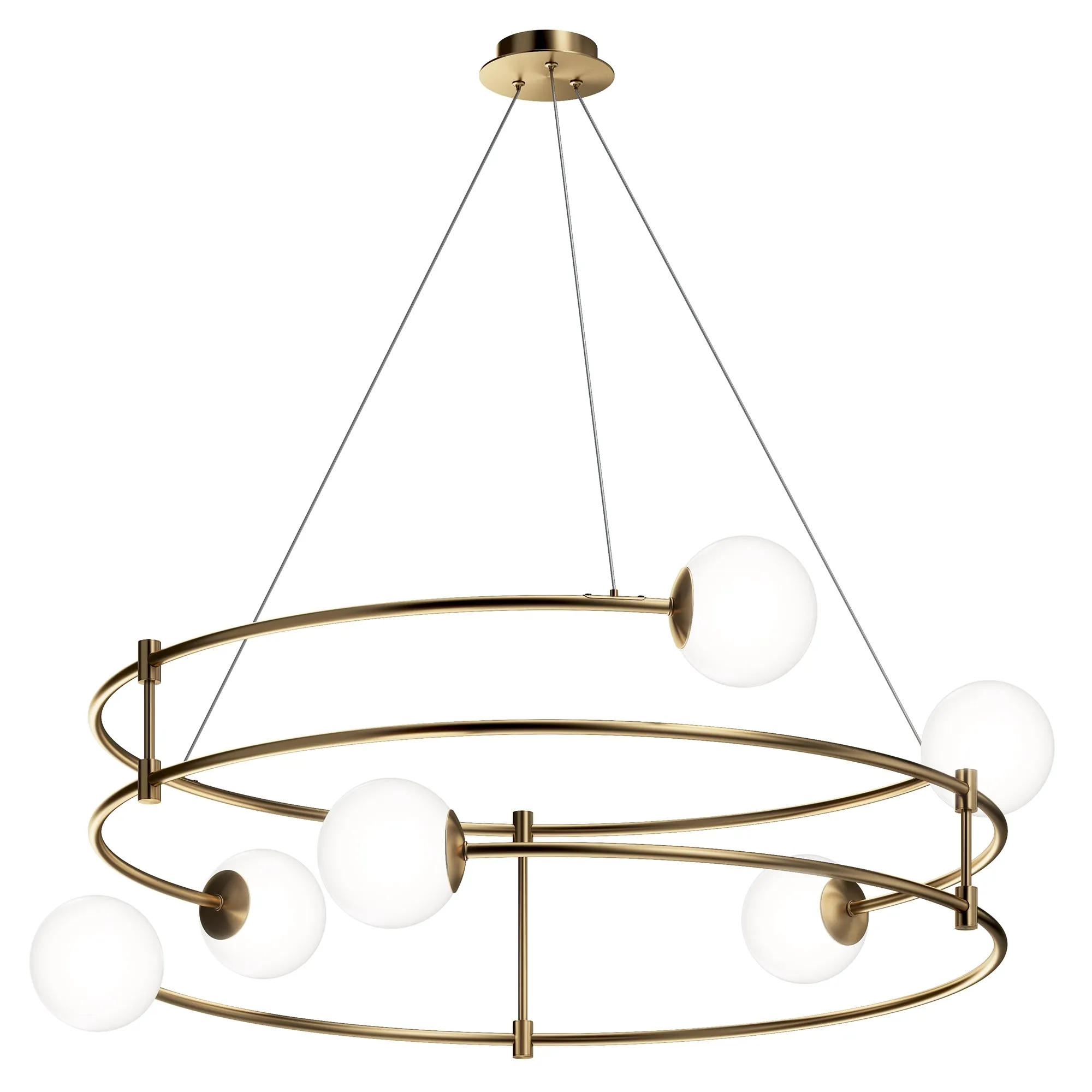 Balance 4/6Lt Centre Light -  Gold Finish