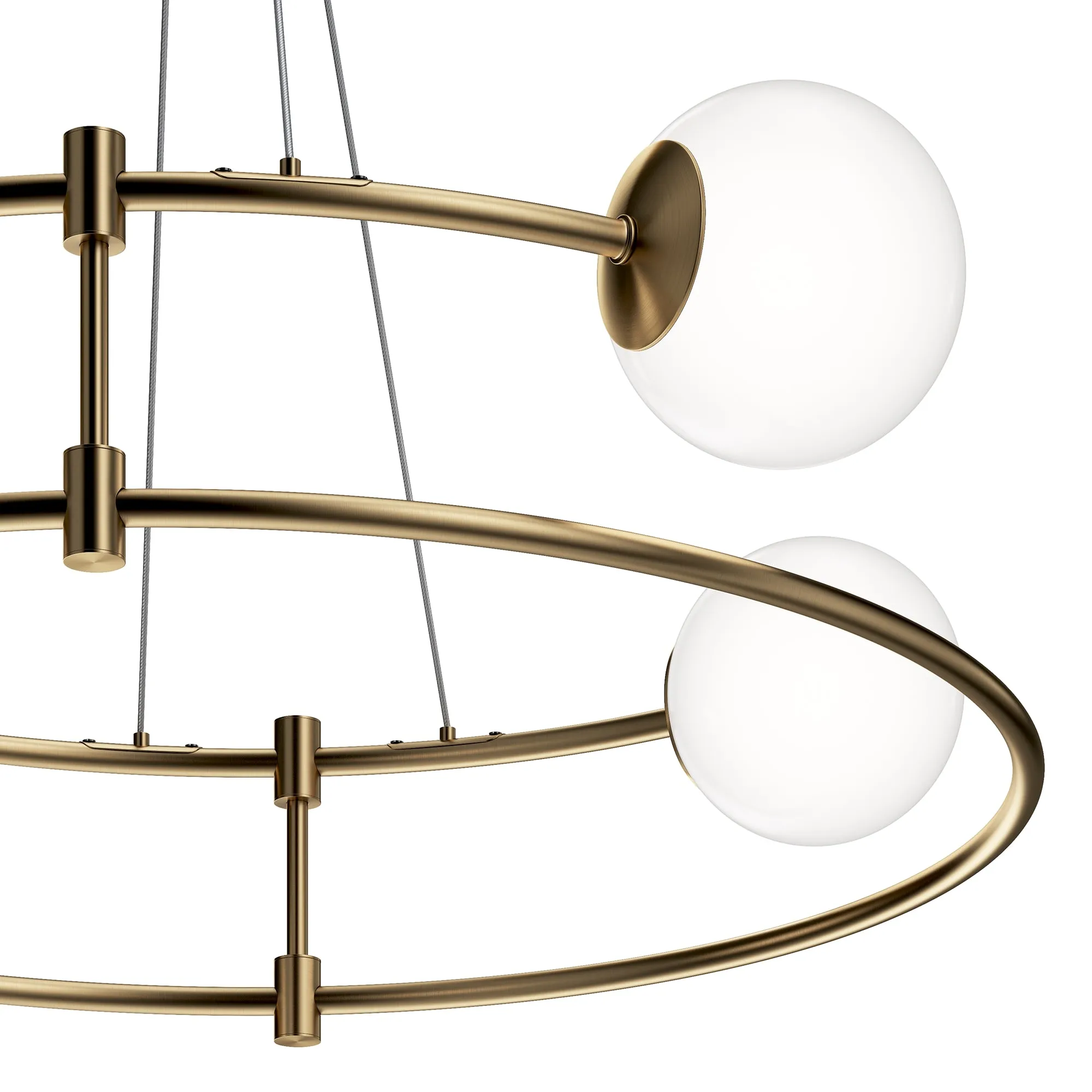Balance 4/6Lt Centre Light -  Gold Finish