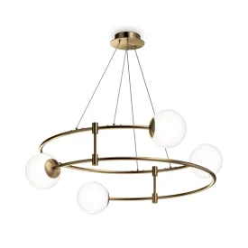 Balance 4/6Lt Centre Light -  Gold Finish