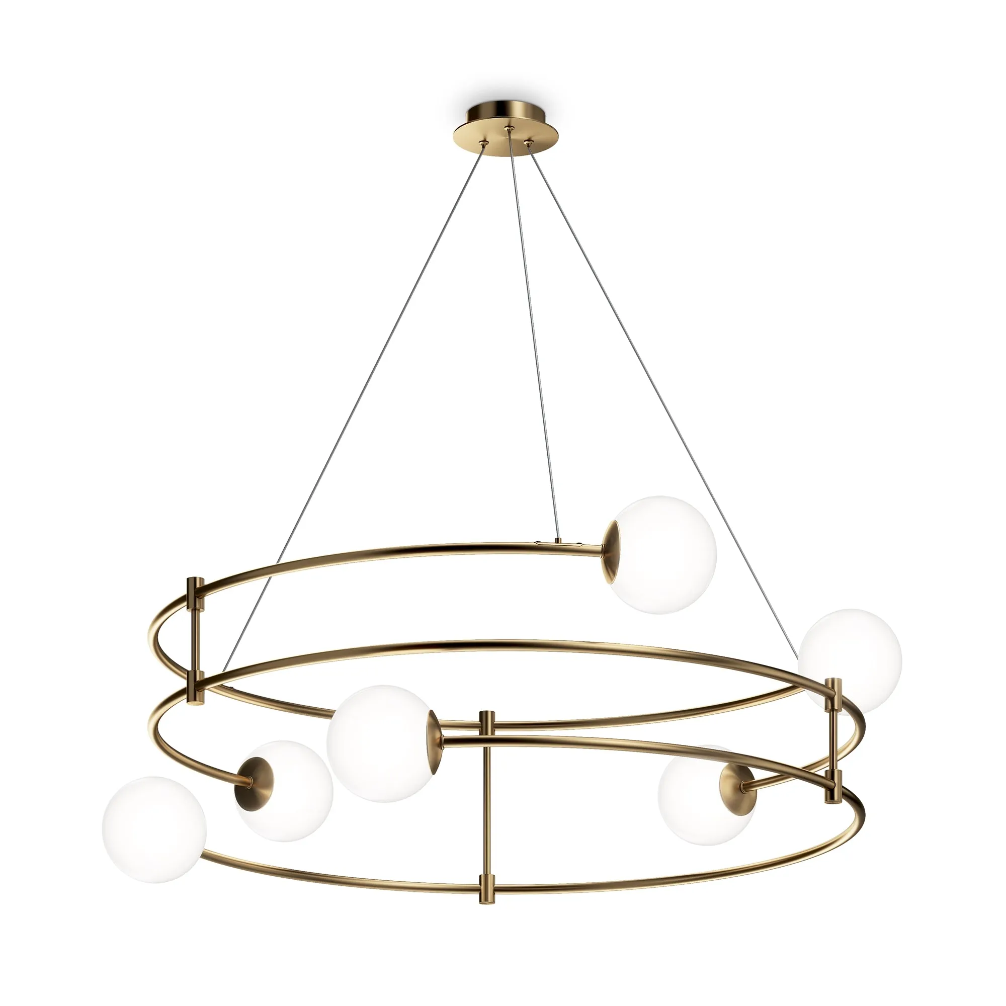 Balance 4/6Lt Centre Light -  Gold Finish