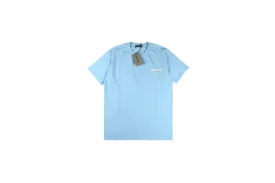 Balenciaga Basic Logo T-Shirt - Light Blue