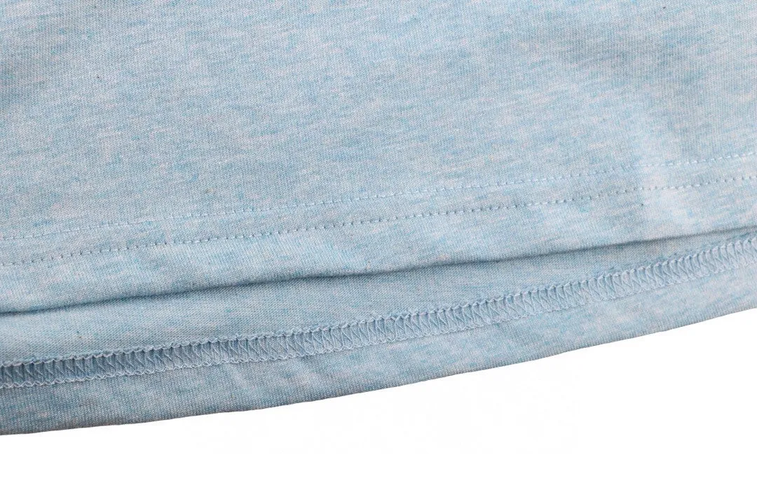 Balenciaga Basic Logo T-Shirt - Light Blue