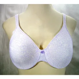 Bali 3383 Passion For Comfort Underwire Bra 38D Lavender Floral NWT