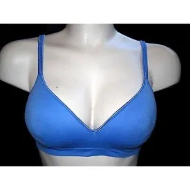 Barely There 4028 Wire Free Soft Cup Bra LARGE Blue NEW WITH TAGS