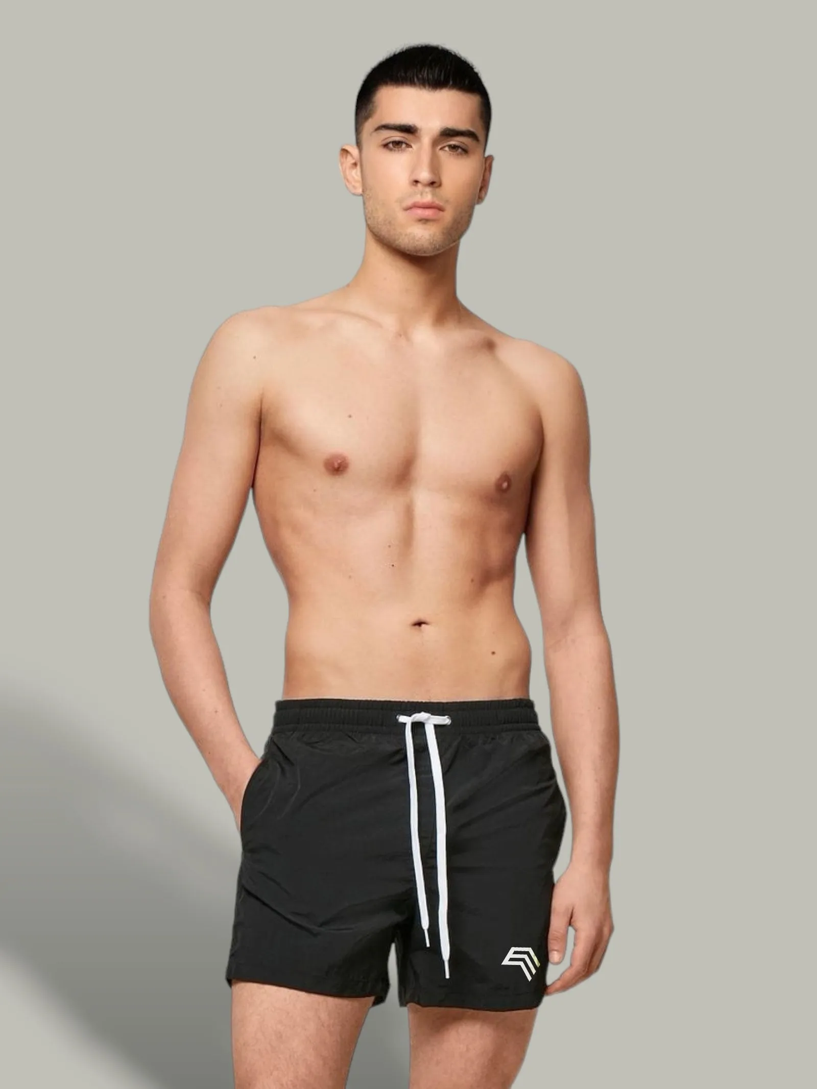 BBD 0050 ― Herren Swim Shorts Badehose - Soft Pink