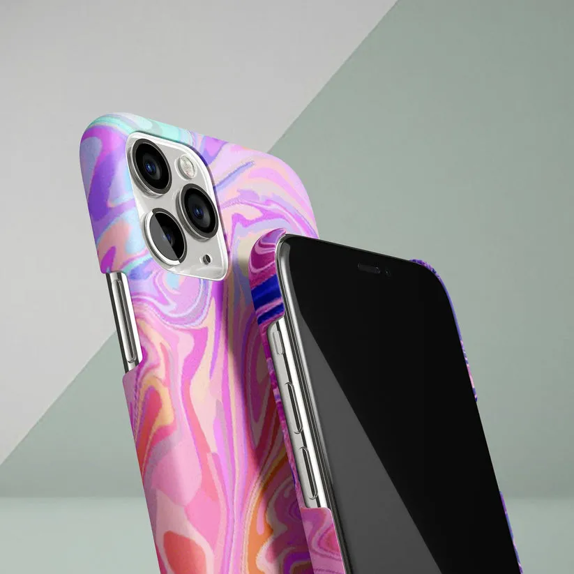Beautiful Colorful Marble Slim Phone Case Cover For Oppo