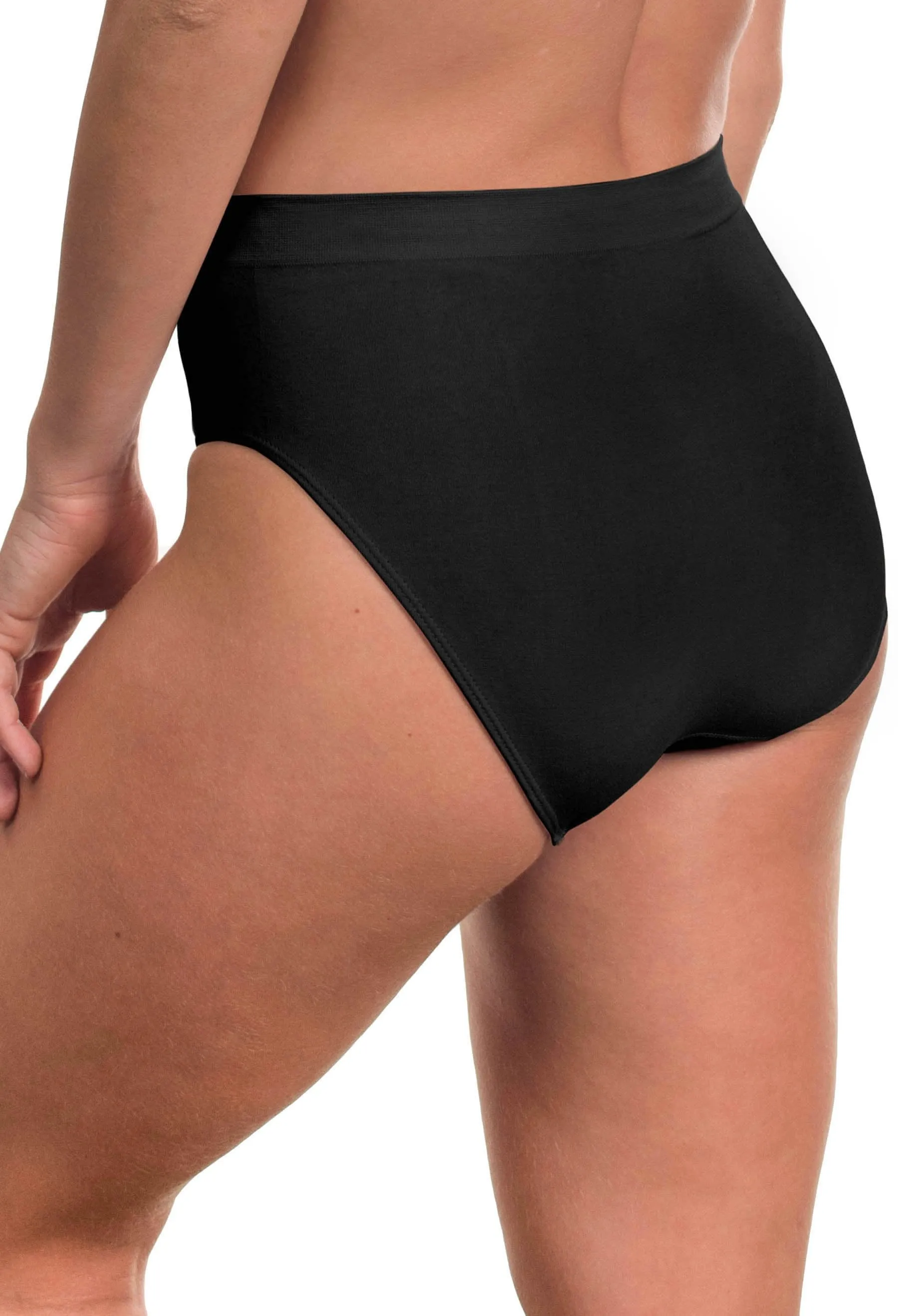 Black Bamboo Nursing Bra   High Cut Undies Set With FREE Eco-Friendly Reusable Nursing Pads