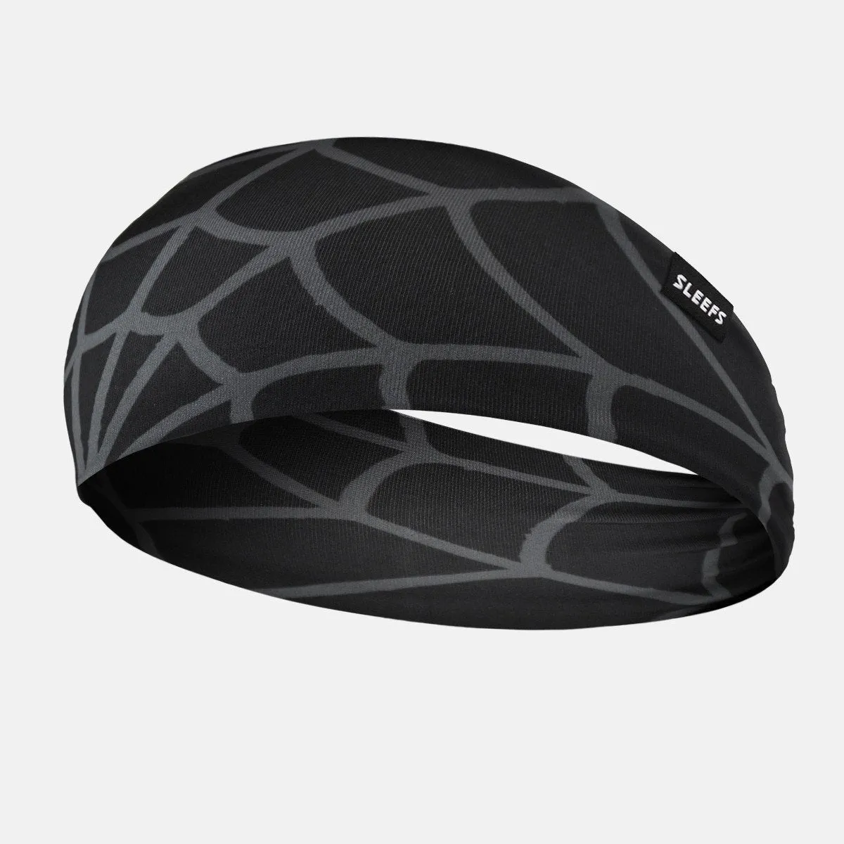 Black Ops Web Pattern Double-sided Wide Headband