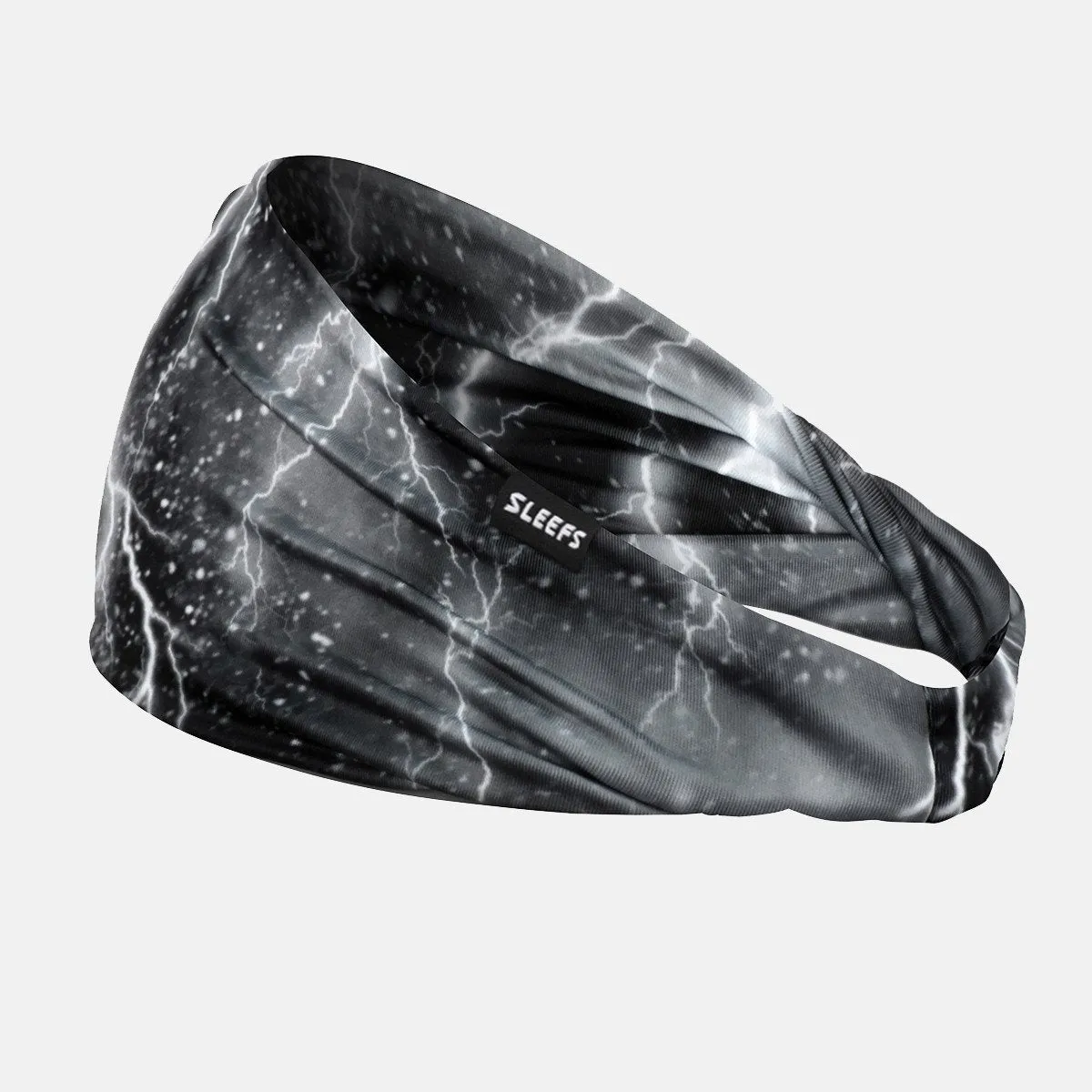 Black Rain Double-sided Wide Headband