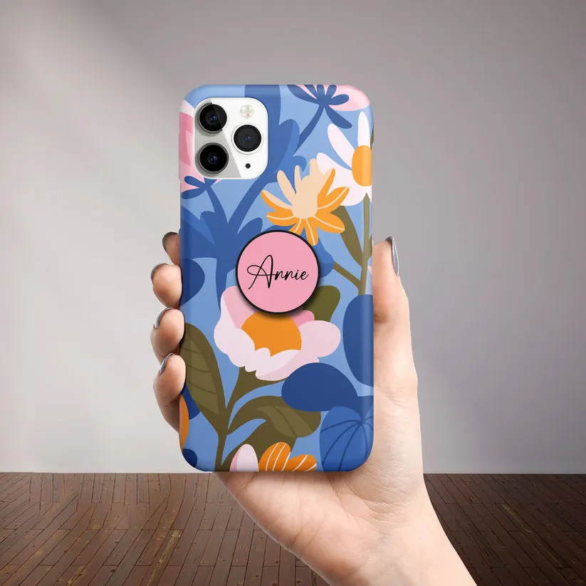 Blossom Motif Slim Phone Case Cover For Oppo