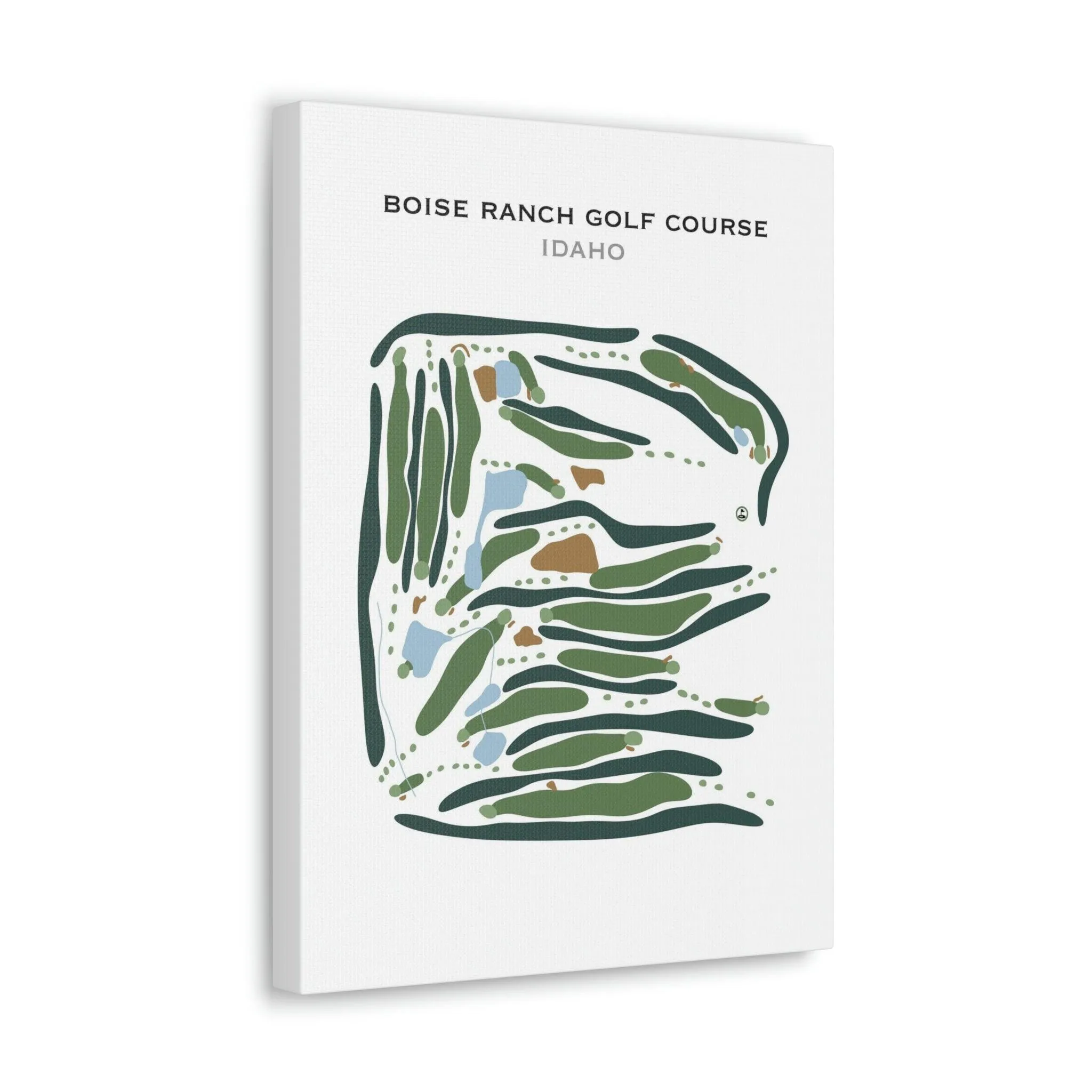 Boise Ranch Golf Course, Idaho - Printed Golf Courses