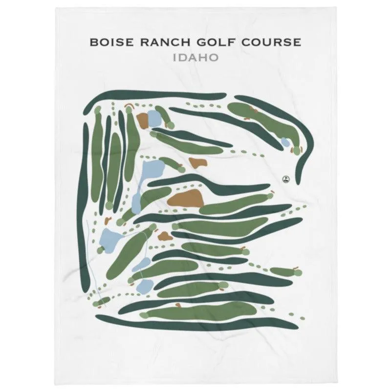 Boise Ranch Golf Course, Idaho - Printed Golf Courses