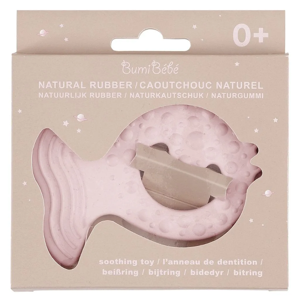 Bumi Bebe - Teether Fish - Rose