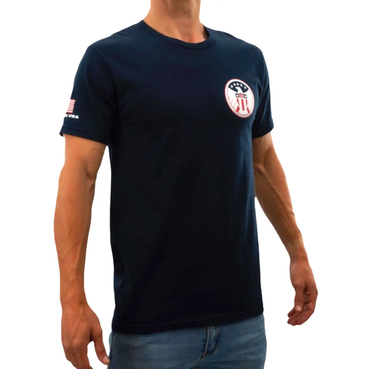 CALI Strong RED T-shirt Navy Blue