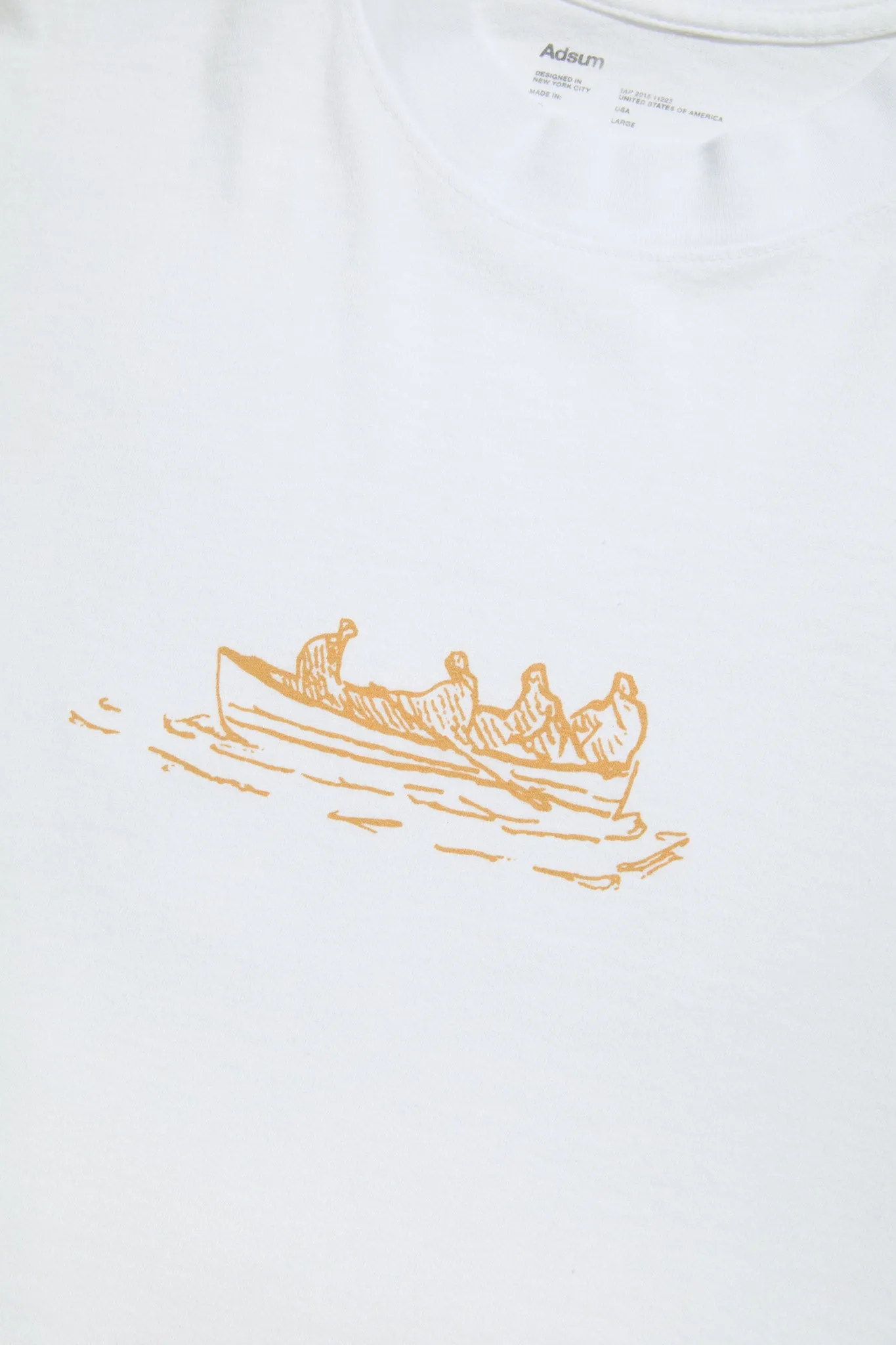 Canoe Tee - White