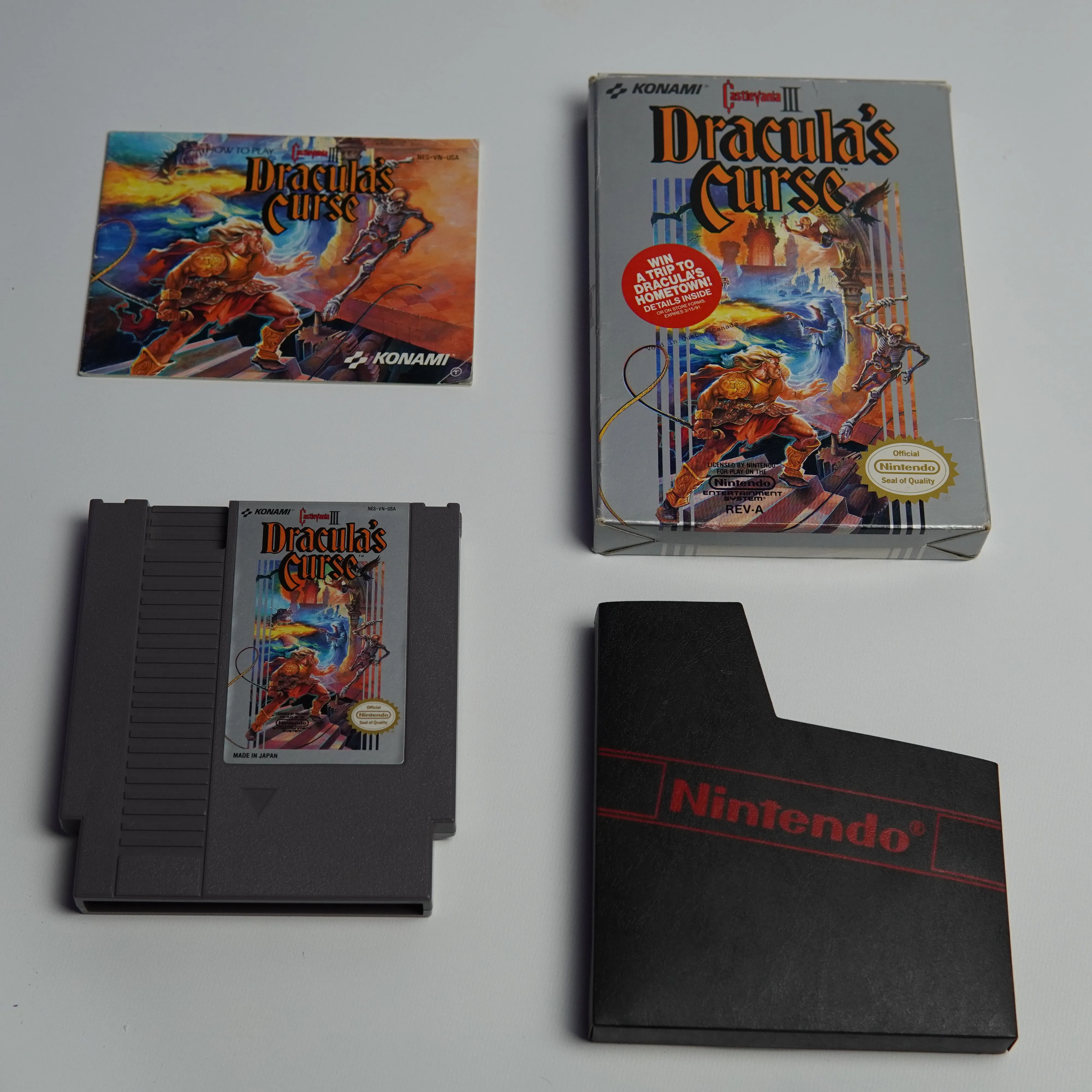 Castlevania III Dracula's Curse - NES (Complete in Box)