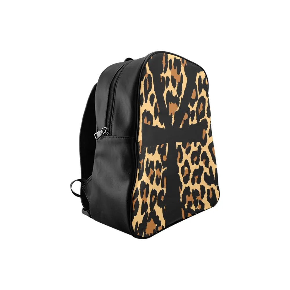 CHEETAH ANKH School Backpack (Medium)