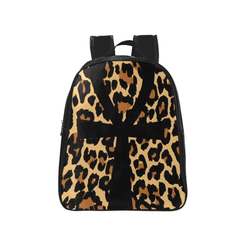 CHEETAH ANKH School Backpack (Medium)