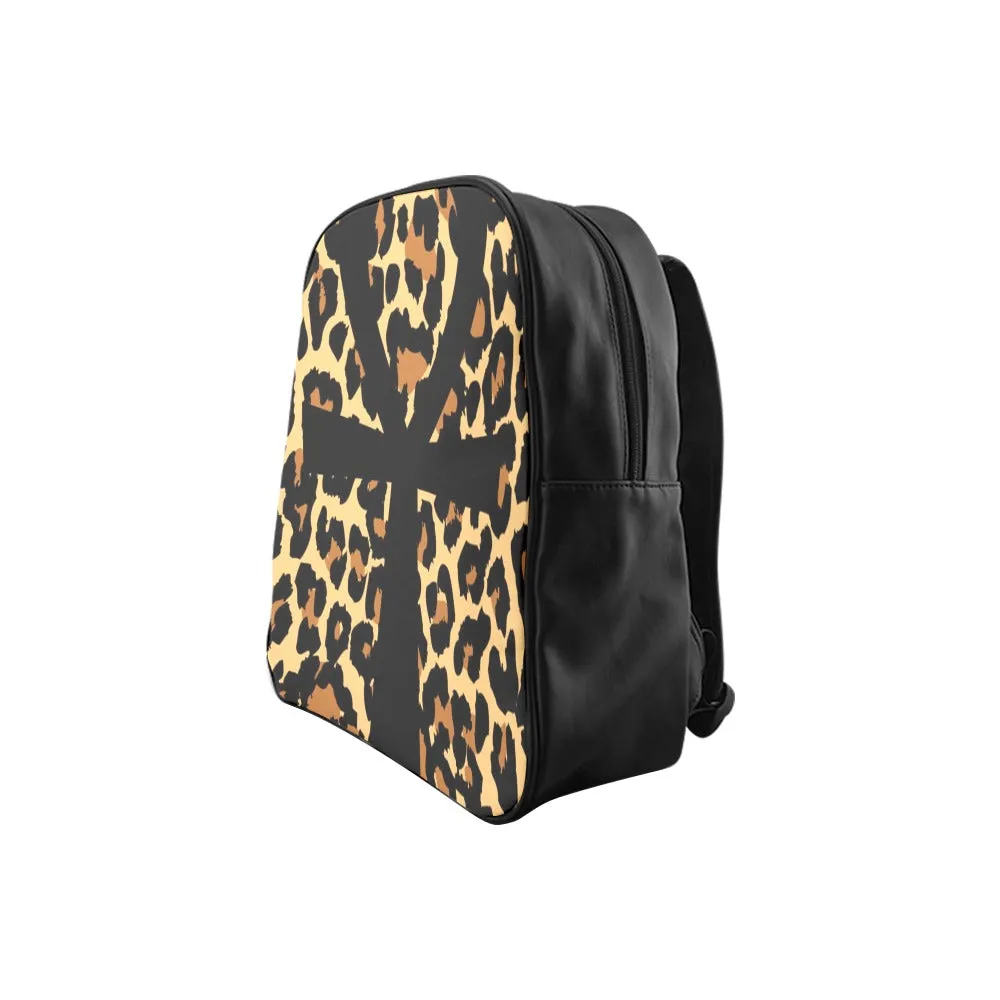 CHEETAH ANKH School Backpack (Medium)
