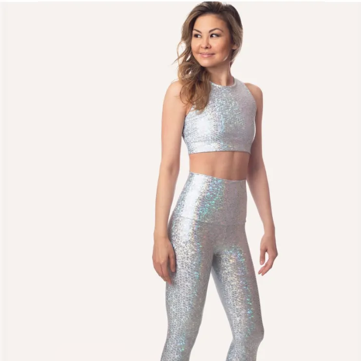 Crystal Mermaid Crop Top