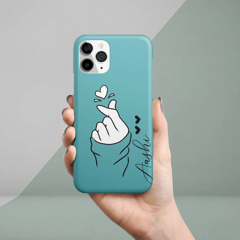 Customized Love Kpop Slim Phone Case Cover Color Sky Blue For Realme/Narzo