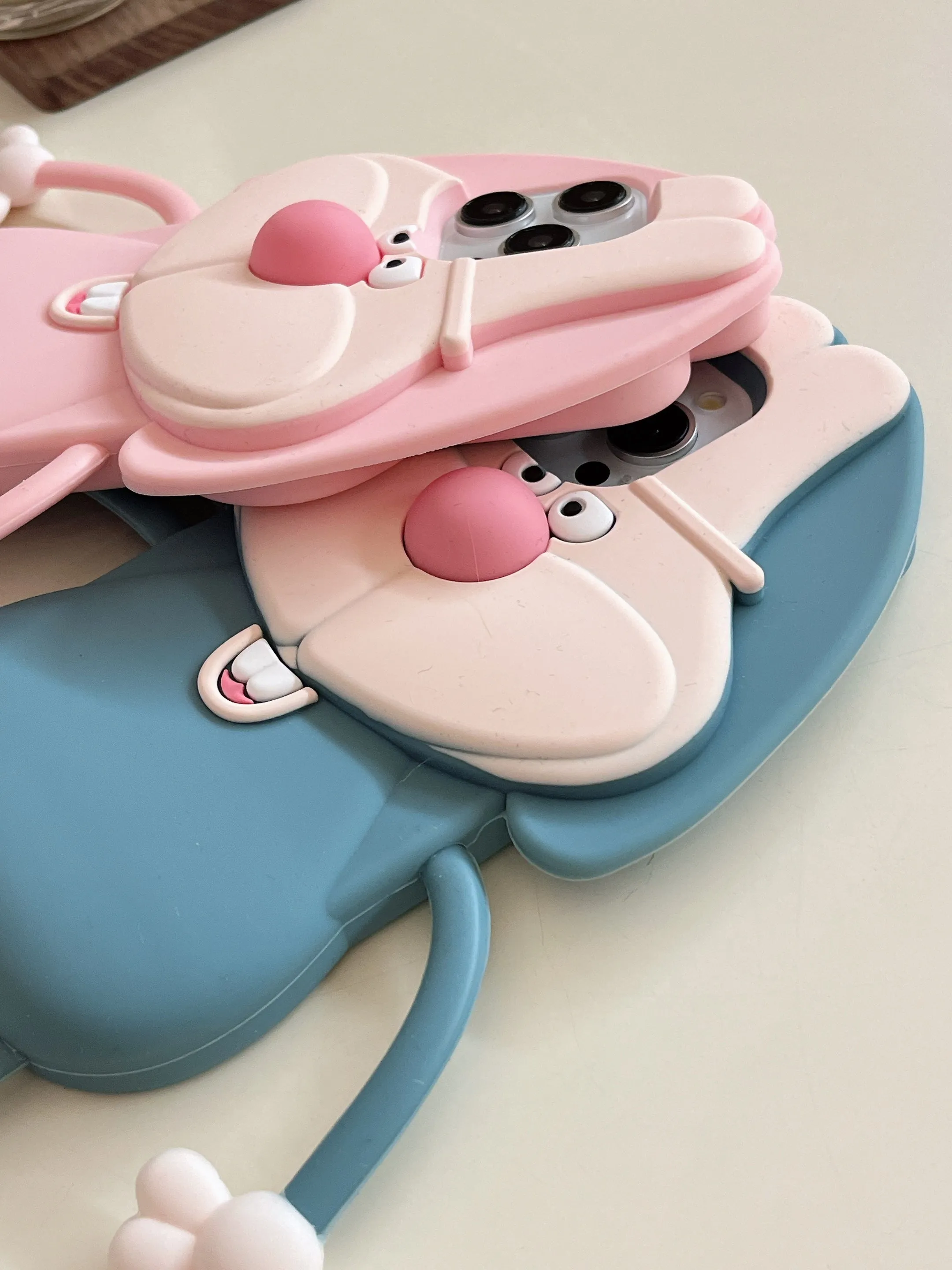 Cute Rabbit Designer 3D Silicon Case for iPhone