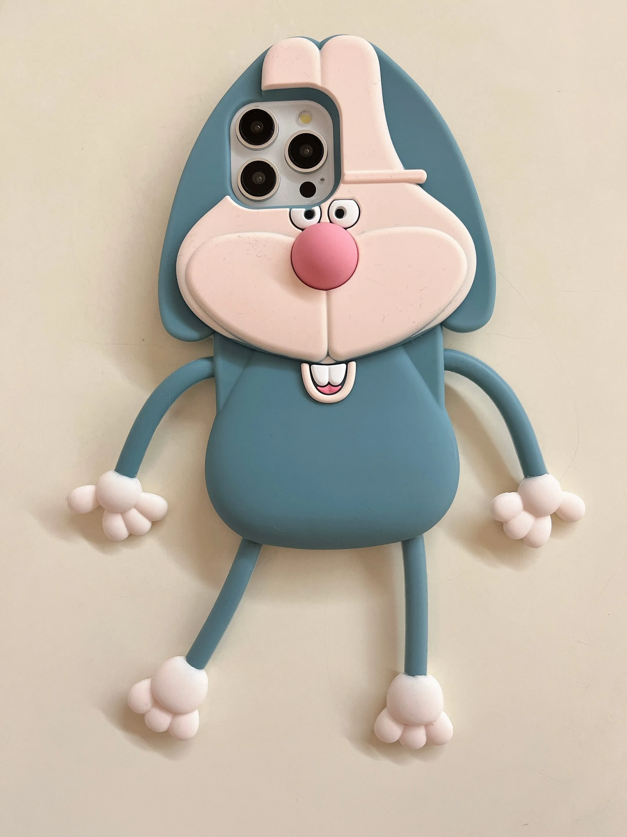 Cute Rabbit Designer 3D Silicon Case for iPhone
