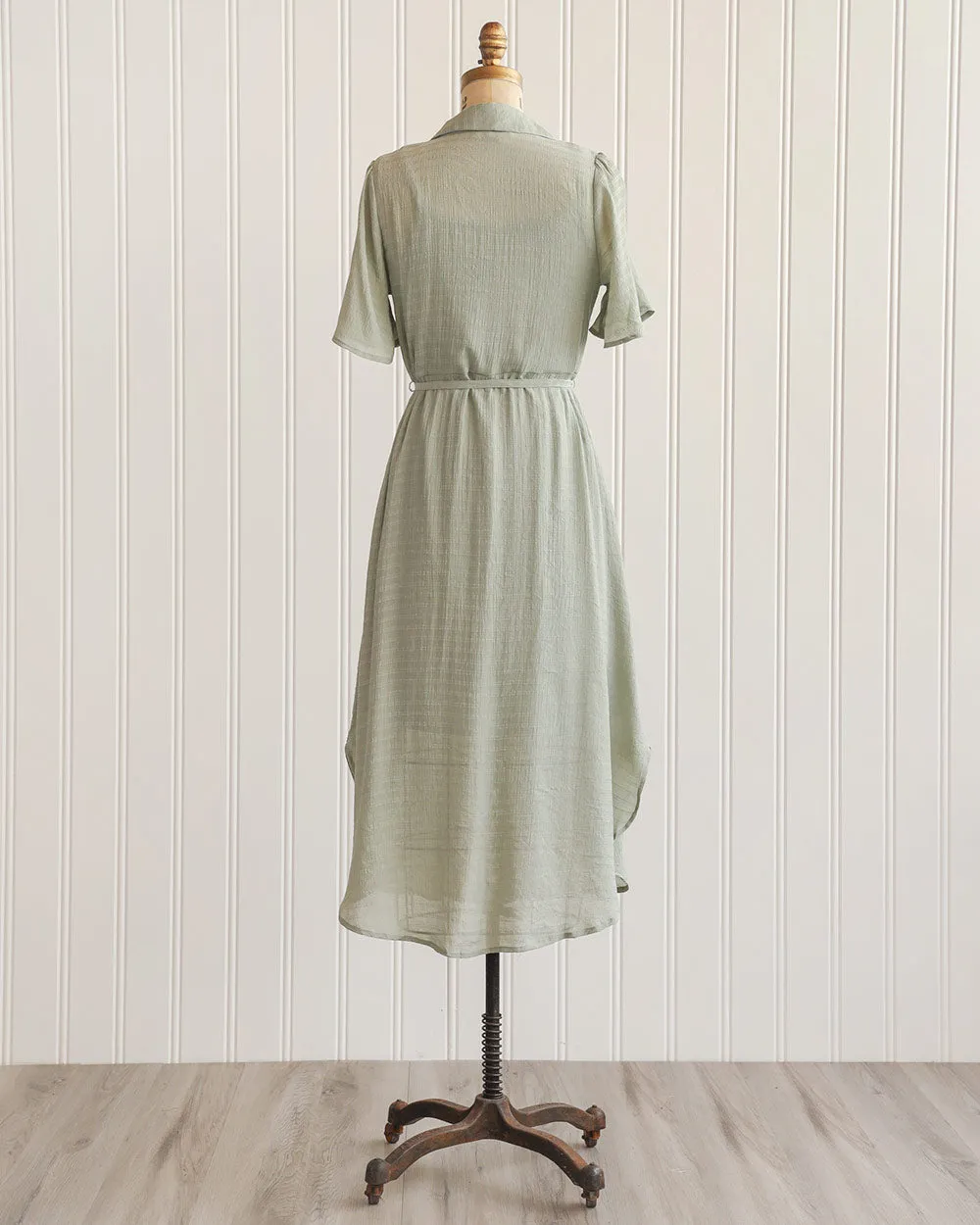 Day Trip to Lille Dress - Sage