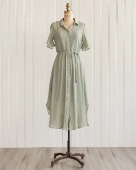 Day Trip to Lille Dress - Sage