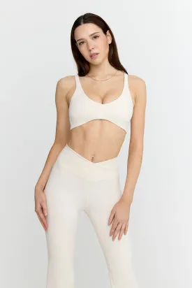 DAYFLEX PUSH-UP SPORTS BRA - BUTTERMILK
