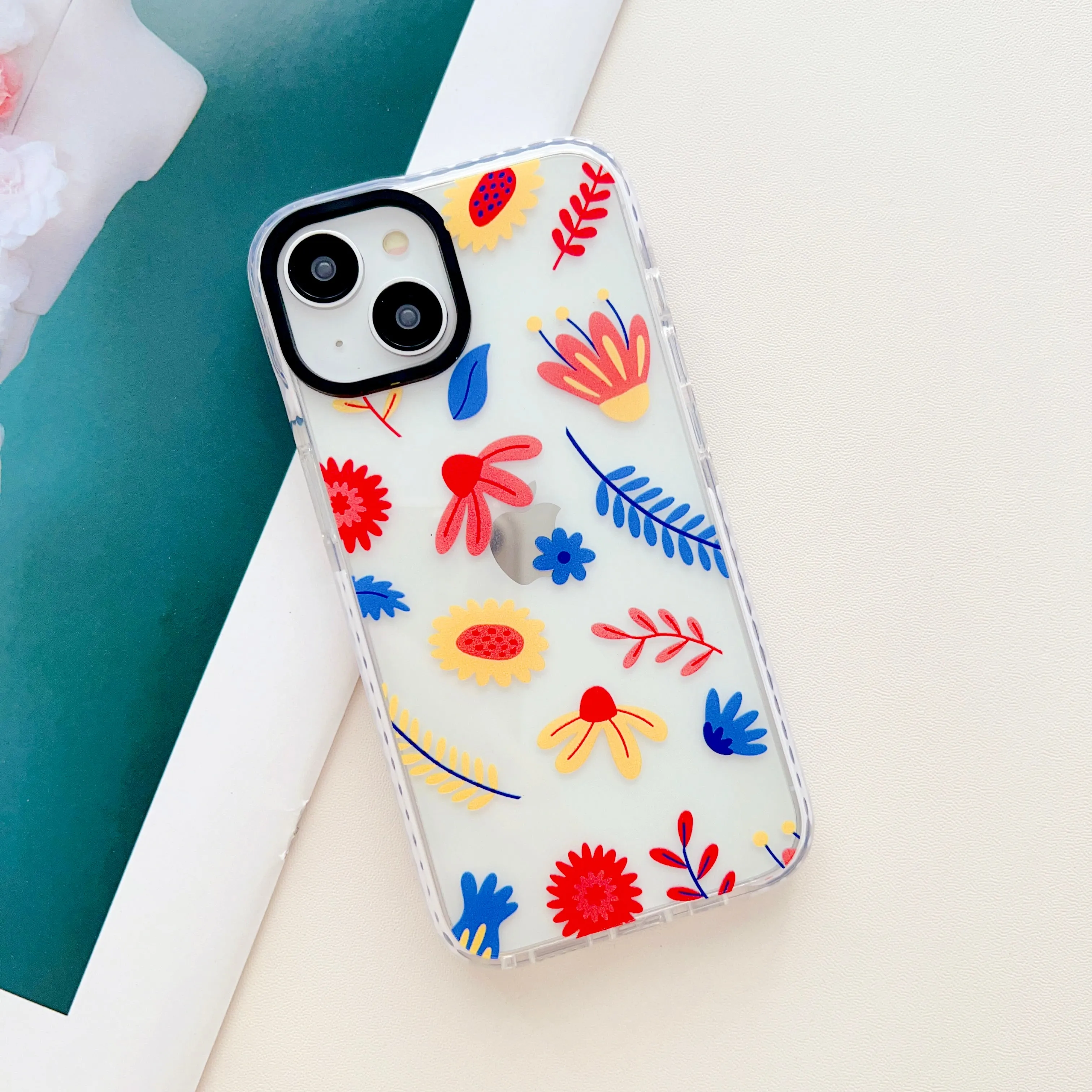 Designer Floral Impact Proof Case for iPhone