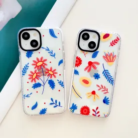 Designer Floral Impact Proof Case for iPhone