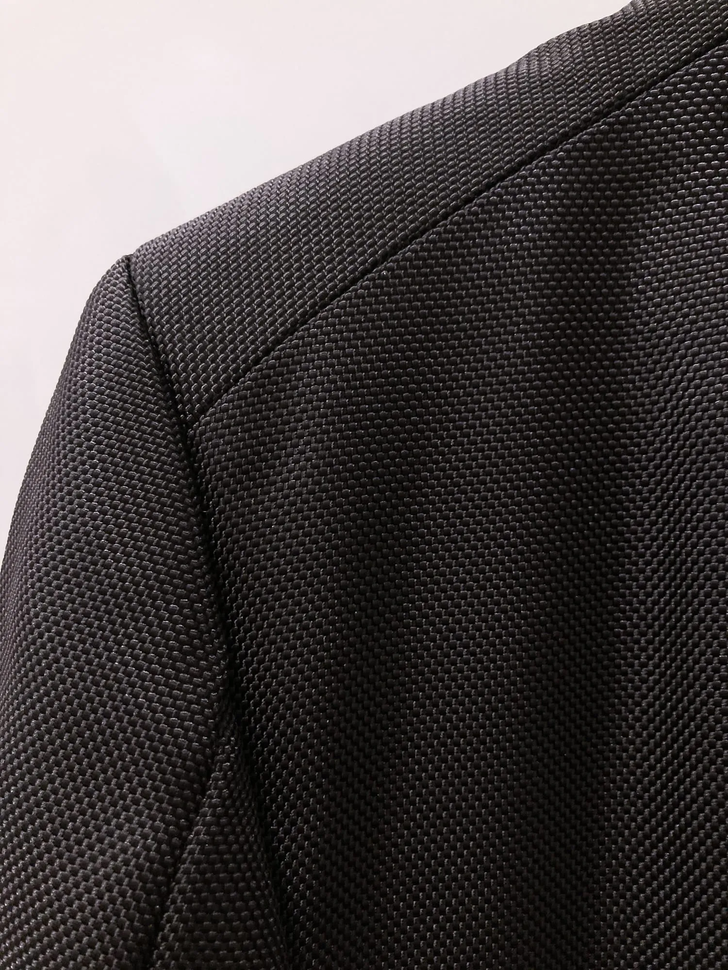 Dirk Bikkembergs 1990s black ballistic nylon double breasted cargo pocket blazer