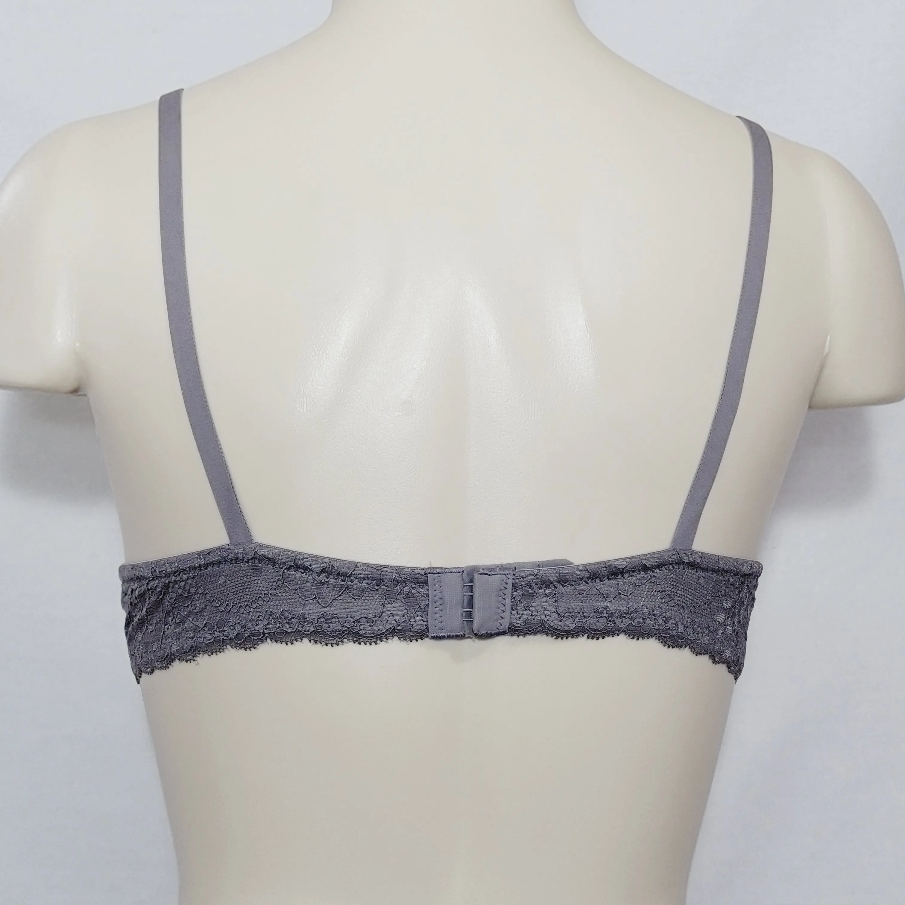 DISCONTINUED Maidenform 7180 One Fabulous Fit Embellished Push Up UW Bra 34A Animal Print NWT