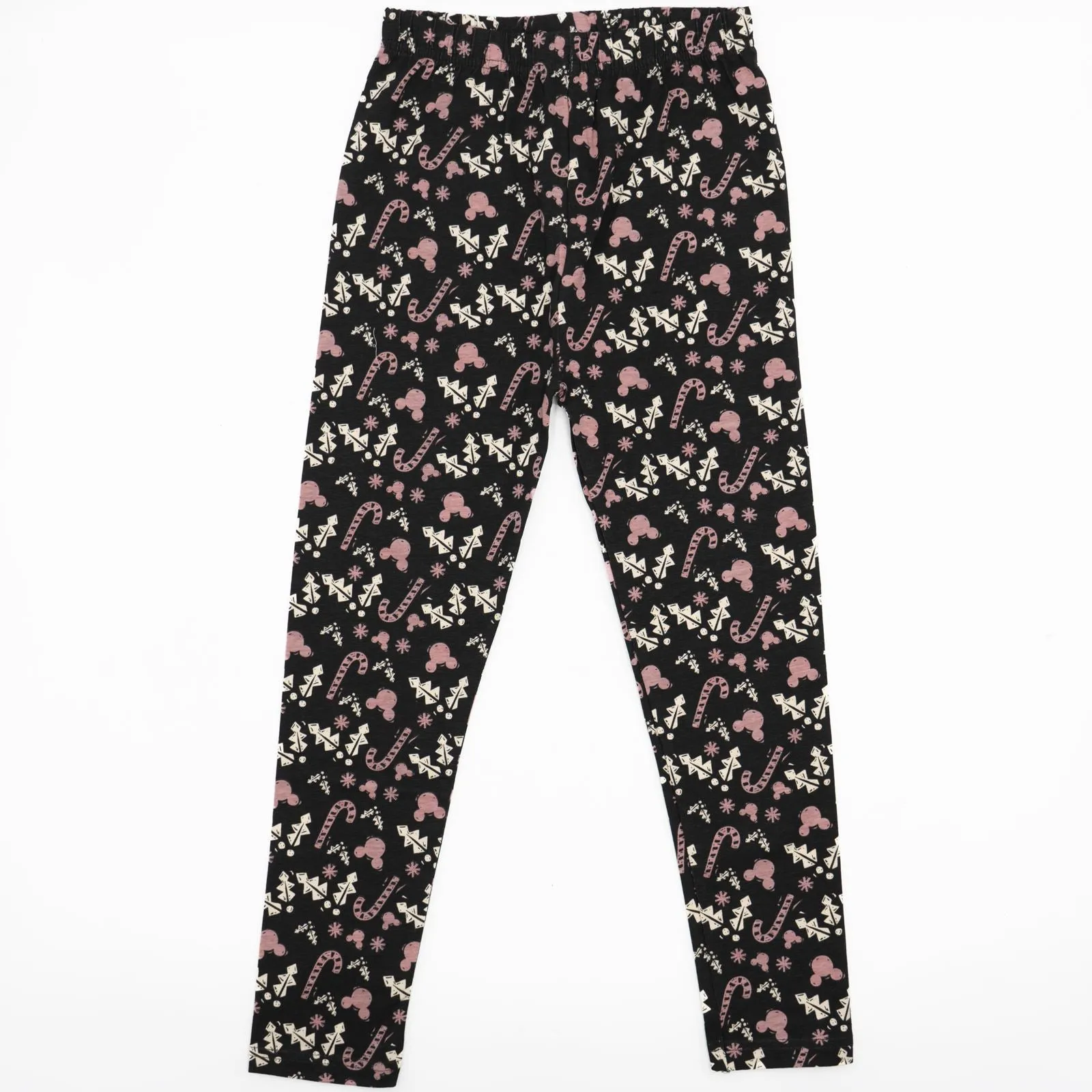 Disney Girls Pyjama Set Mickey and Minnie Mouse Long Sleeve with Trousers
